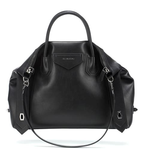 givenchy antigona medium black leather satchel|givenchy antigona medium leather tote.